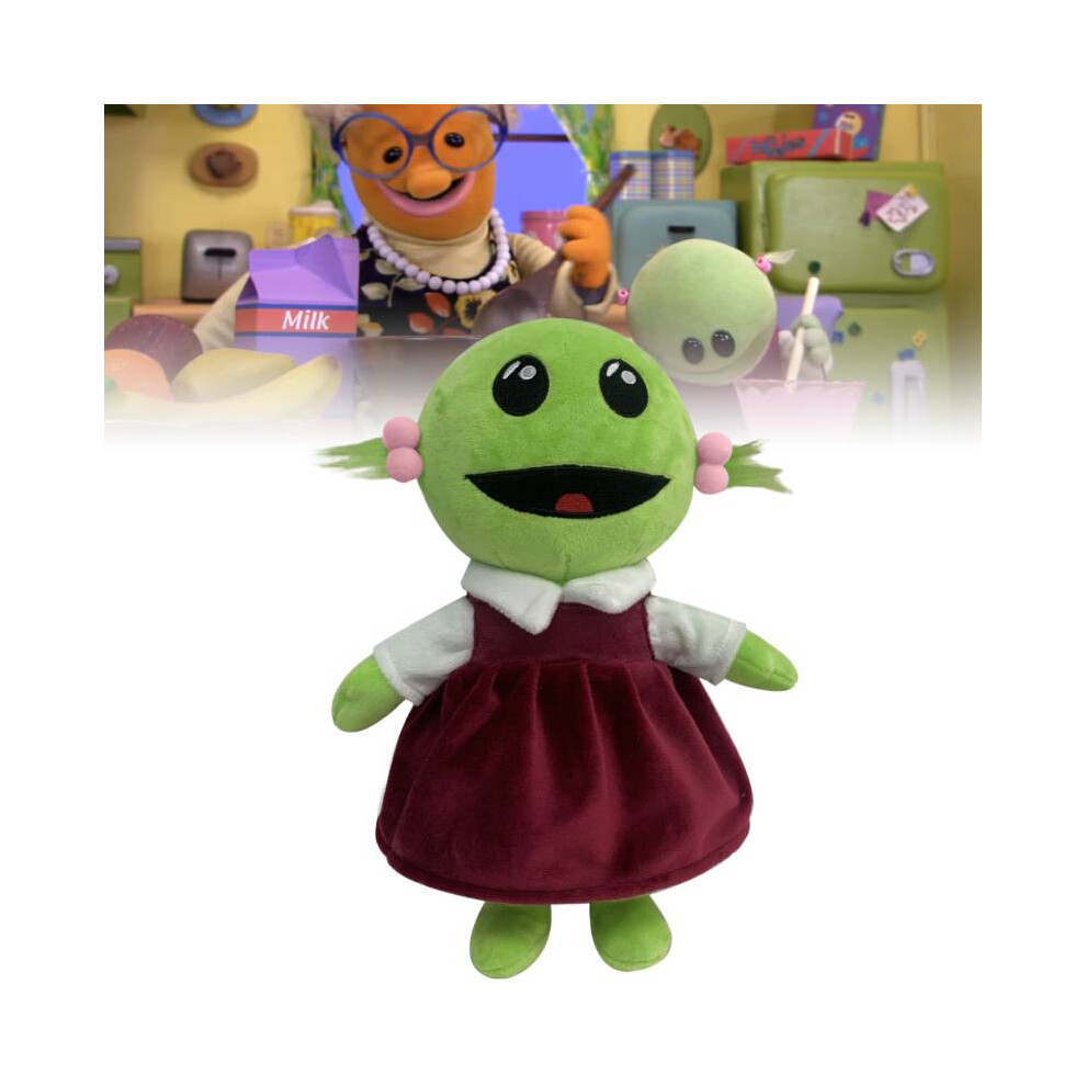 Theme Nanalan Characters Mona Plush Toys Green Alien Childrens Birthday Gifts