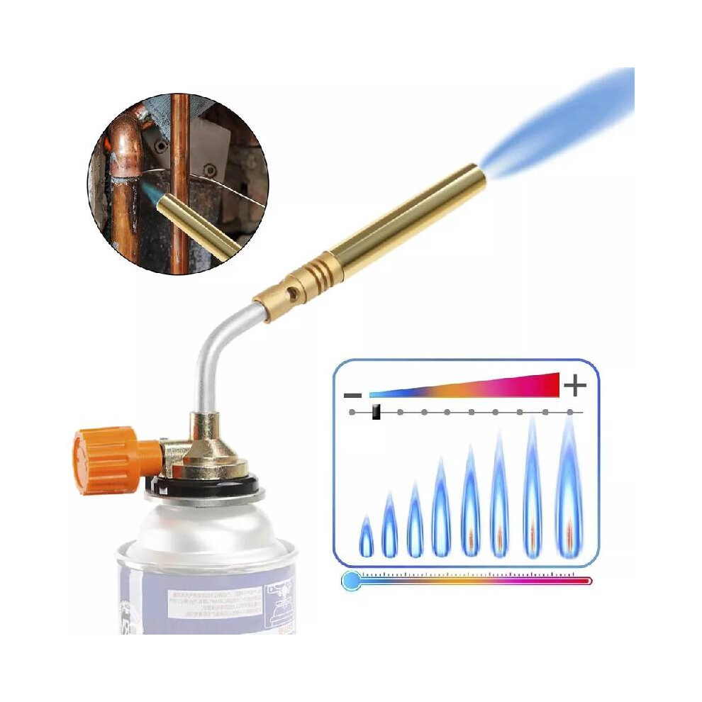 1300 Gas Torch Mapp Head Gas Blow Torch Map Propane Gas Solderding Brazing 695741330587