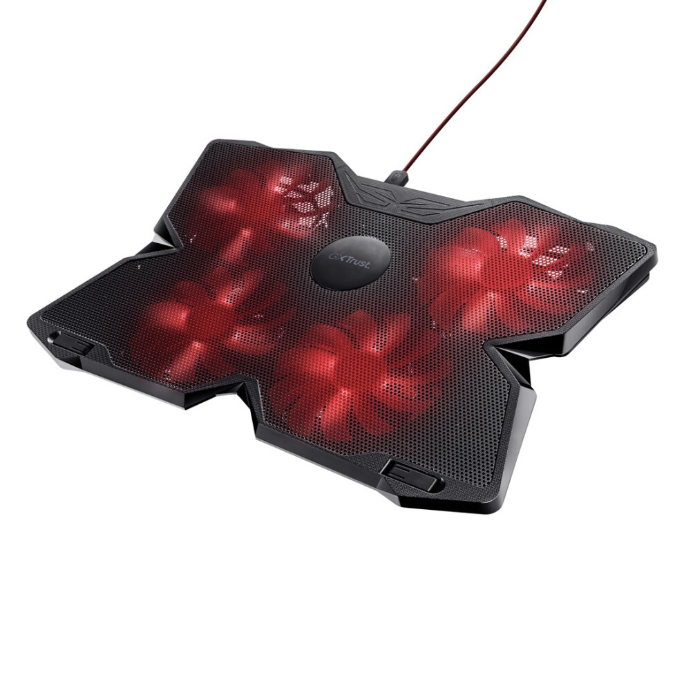 Trust Gxt 278 Laptop Cooling Pad 43.9 Cm (17.3") Black 8713439208177