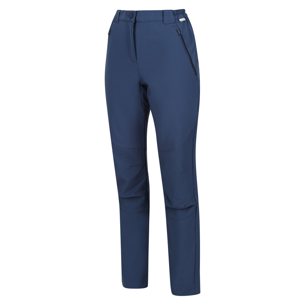 (14 UK R, Admiral Blue) Regatta Womens/Ladies Questra V Walking Trousers