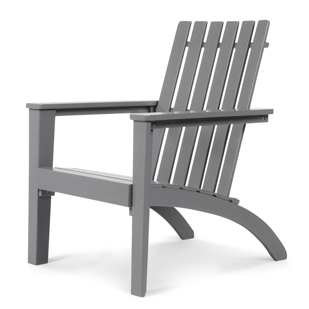 Wood Adirondack Chair Patio Chair with Solid Acacia Wood