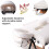 Vesgantti (Beige White) Portable 3-Section Massage Bed Table 5