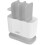 Joseph Joseph Joseph Joseph Easy-Store - Large Toothbrush Holder Caddy, Bathroom Storage - White/Grey 3