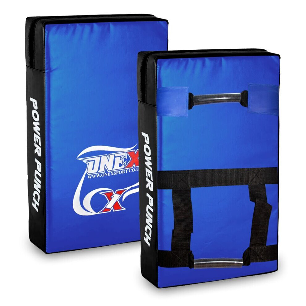 (blue/Black) Boxing Kick Shield Large Curved/Straight Strike Shield