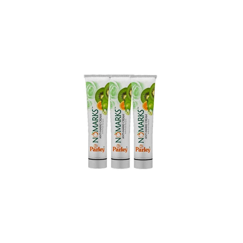 Parley Pack of 3 Nomarks Anti-Marks Cream With Fruit Extracts Best Solution Dry, Dull, Rough & Unhealthy Skin 25g