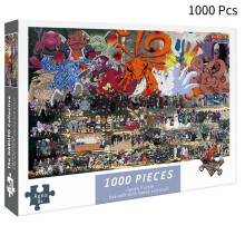 (Naruto) Piece 1000 Puzzle Toy One Piece Naruto Stress Relief For Adults Challenging