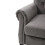 Living And Home (Grey) Tufted Upholstered Wingback Armchair 6