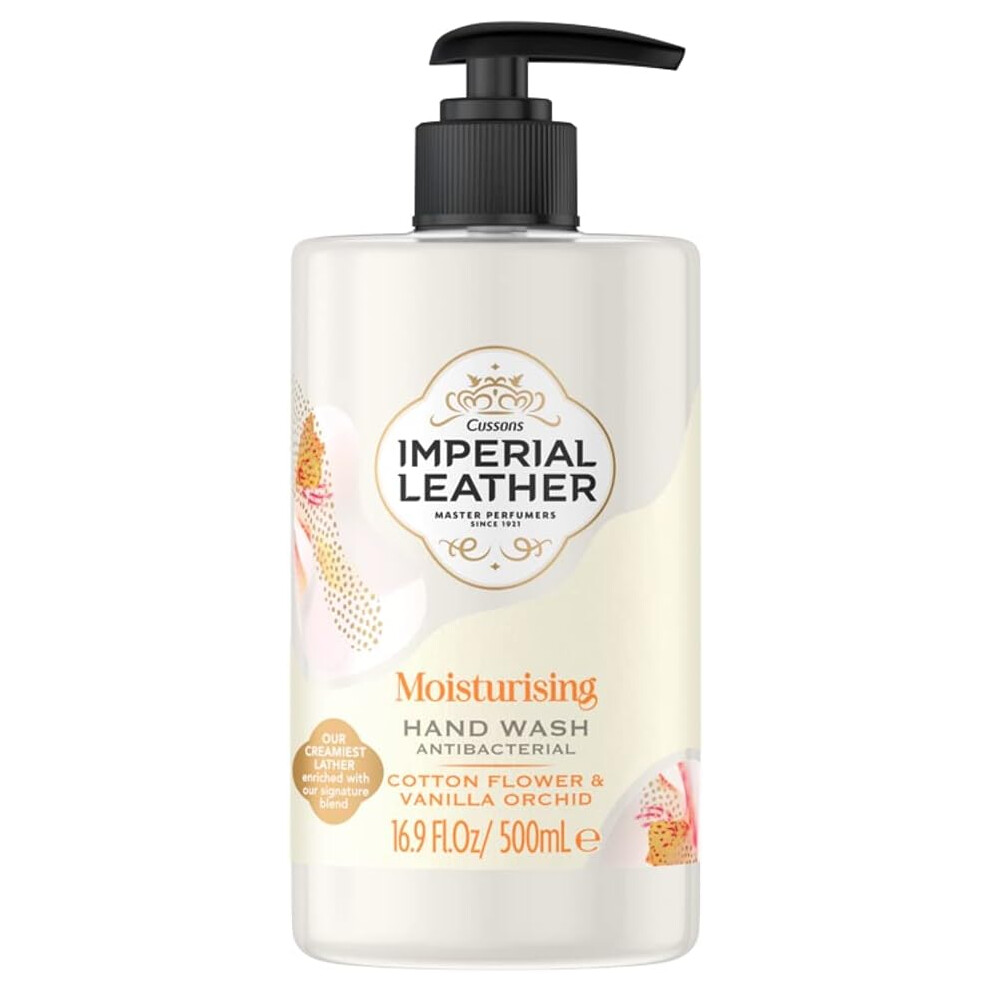 IMPERIAL LEATHER MOISTURISING ANTI BACTERIAL HANDWASH 500ML