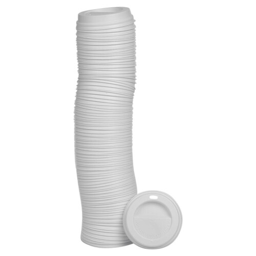 URBN Living (500) Plastic Coffee Cup Sip Through Lids Fit Size 8oz 2