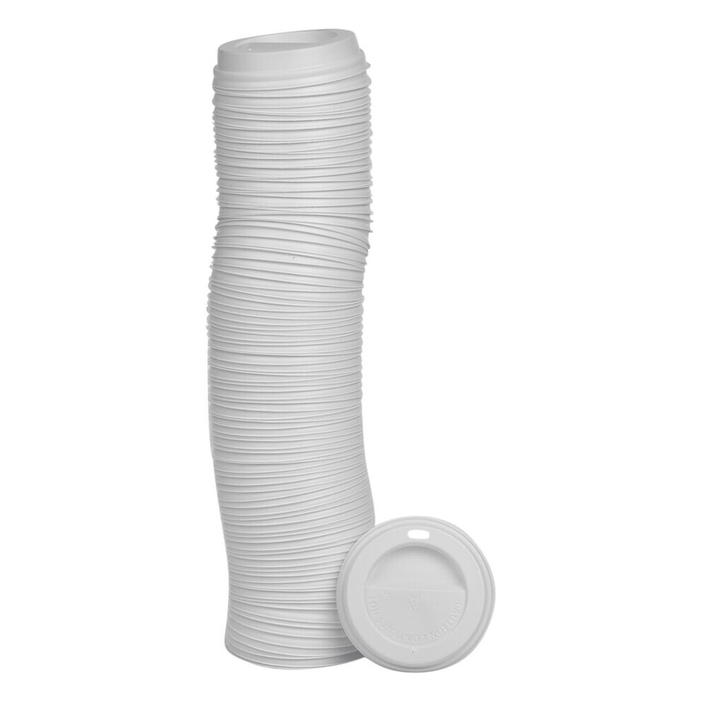 (1000) Plastic Coffee Cup Sip Through Lids Fit Size 8oz