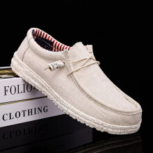 (UK9=EUR43, Beige) MENS CASUAL SHOES COMFORT DRIVING WALKING HIKING SLIP ON TRAINERS LOAFERS SIZE