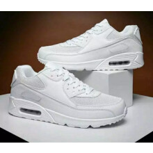 (11, White-1) Men's Casual Outdoor Walking Trainers Shoes Sports Gym Fitness Running Sneakers