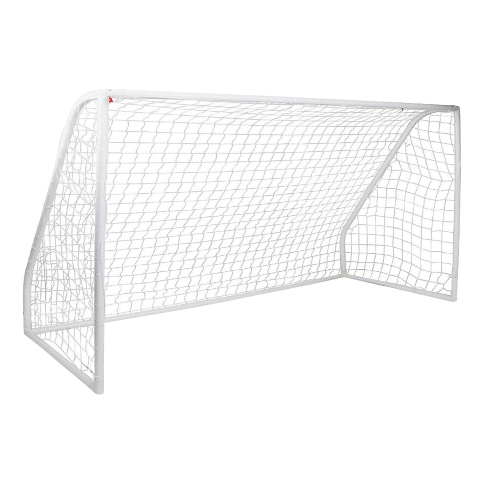 Kids 10ftx6ft White Portable Football Goal