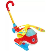 (Aeroplane) Push n Pull Along Stick Toy for Kids