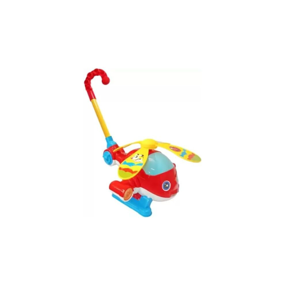 (Aeroplane) Push n Pull Along Stick Toy for Kids