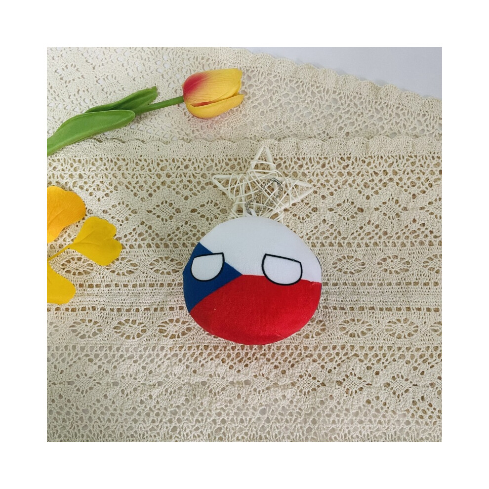 (Czech Republic) 68 Styles Country Ball Plush Toys Pendant Decor Stuffed Doll 10cm ï»¿