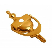 Dzina Victorian Urn Knocker (View Hole) 6.1/2 Inch Brass, Pack of 1