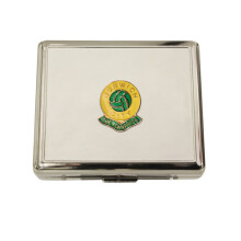 Norwich City football club contact lens case accessories and mirror