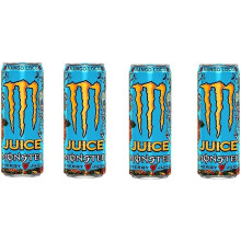 (Pack Of 6) Monster Energy Juice Mango Loco 4 PACK 500ml