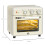 Homcom HOMCOM 20L Mini Oven with Adjustable Temperature, 60 Min Time 1400W, Cream 2