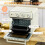 Homcom HOMCOM 20L Mini Oven with Adjustable Temperature, 60 Min Time 1400W, Cream 5