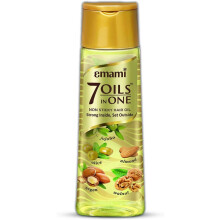 Emami The Goodness Of 7 Oils Grows From The Human Scalp In One Damage Control Hair Oil 200ml