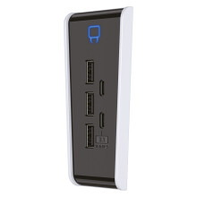 Venom USB Hub for PS5 Slim (VS5021) - 5 Ports: 3 USB 2.0 & 2 USB-C ports, Charge DualSense Controllers & Expand Peripherals