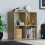 Vida Designs (Oak) Durham 4 Cube Bookcase Shelf Rack Storage Unit 1