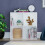 Vida Designs (White) Durham 4 Cube Bookcase Shelf Rack Storage Unit 3