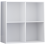 Vida Designs (White) Durham 4 Cube Bookcase Shelf Rack Storage Unit 5