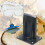 SPARES2GO Kindling Splitter Blade Sharpener Drill Attachment Safety Goggles Kit Log Wood Splitting Chisel Wedge Set (Large) 1