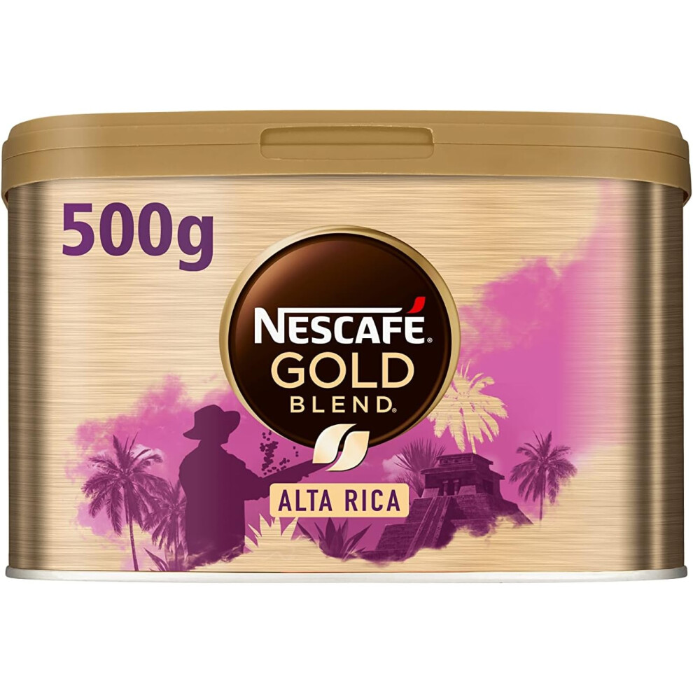 NESCAFÃ Gold Blend Alta Rica Instant Coffee 500g Tin