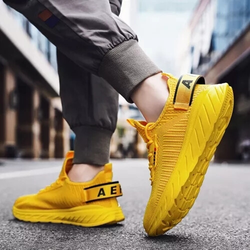 Shoes yellow colour outlet