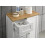 Timber Art Design UK (White & Oak) Bathroom Freestanding Cabinet 3