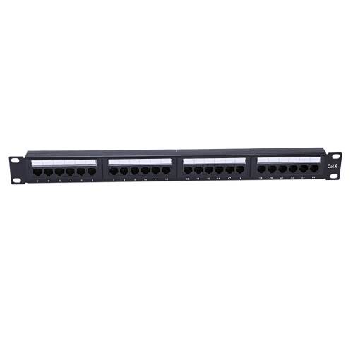 UTP 24 Port Rj45 Patch Panel Rack Ethernet Network Adapter CAT6 2