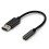 USB to 3.5mm Jack Audio Adapter,for PC, , Etc (0.6 Feet,Black) 2