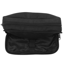 Big Capacity Pencil Case Oxford Storage Pouch Marker Pen Case Black