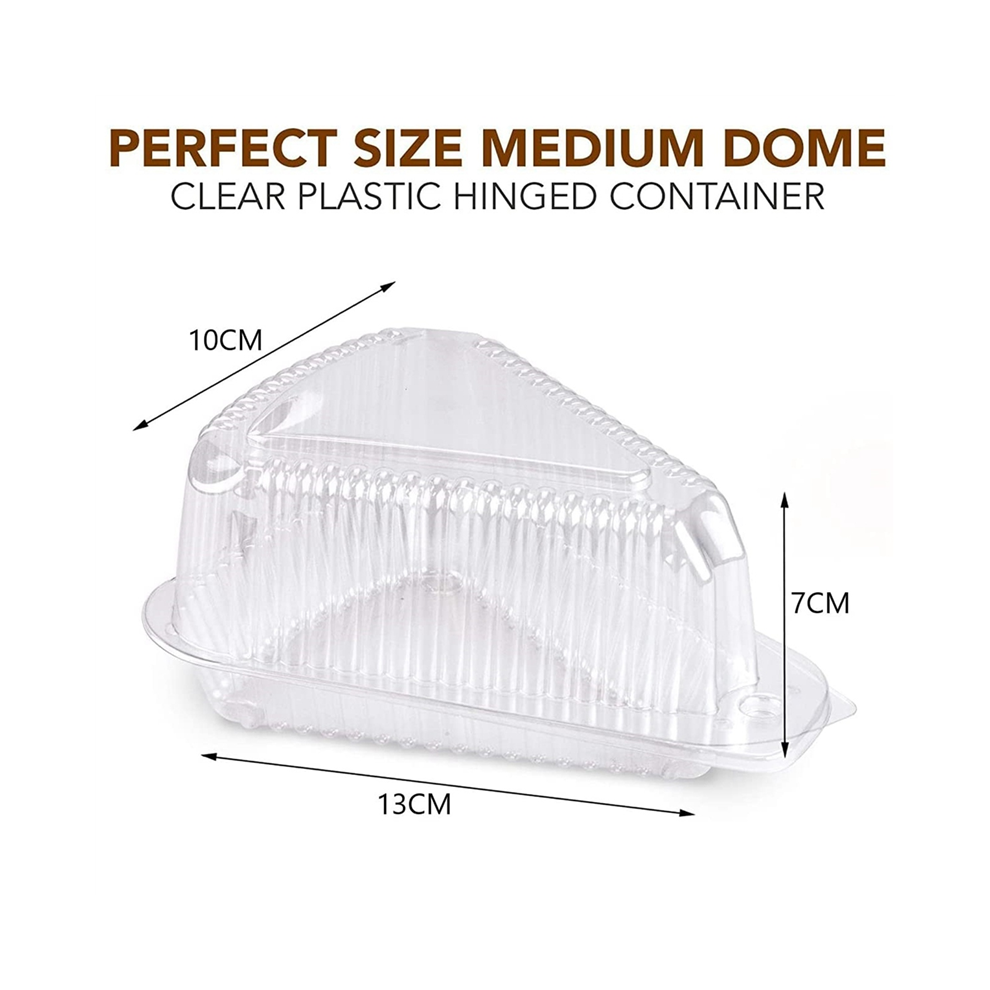 100Pcs Triangle Cheesecake Boxes Triangle Pie Holders Cake Boxes