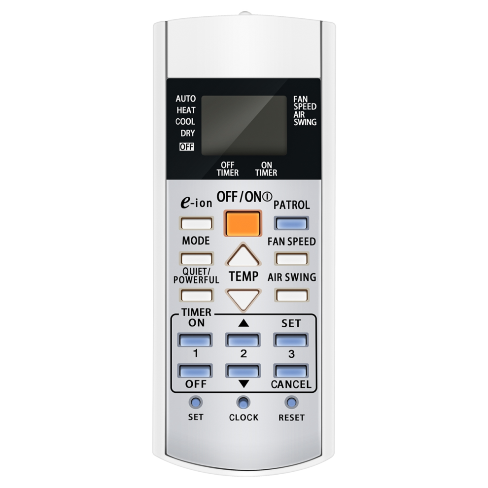 Conditioner Air Conditioning Remote Control For Controller White 4851267435830