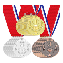 30Pcs Award Medals Gold Silver Bronze Winner 1St 2Nd 3Rd Prizes
