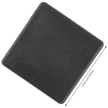 200Pcs 1 Inch Square Tube End Cap Plastic Plugs Insert Chair Plugs