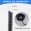 20 Ft Split Wire Conduit Polyethylene Tubing Black 10mm inner diameter 4
