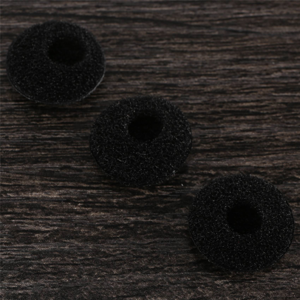 Fasdga 100 Pcs Sponge Earbud Headphone Cap Ear Pads Cover Black 4851267437193
