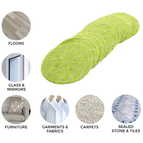 Cordless Electric Mop Replacement Cleaning Pads 12 Cleaning Pads 1
