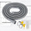 Drain Hose Extension Set Universal Washing Machine Hose 10Ft 6