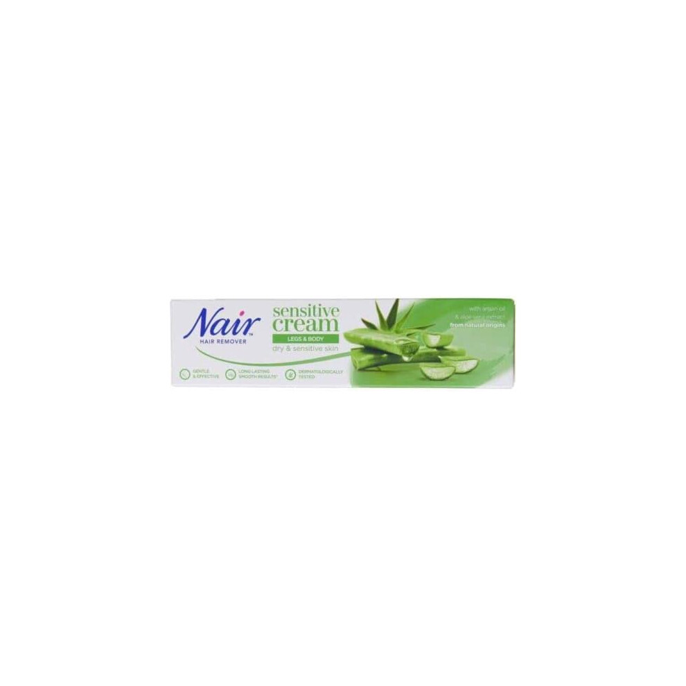 Nair Cream Hair Removing Sensitive Aloe Vera 100Ml