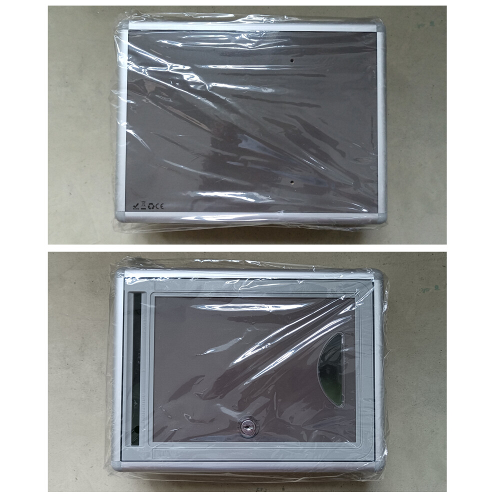 Moresk-Lockable Secure Mail Letter Post Box Mailbox 4854249356031