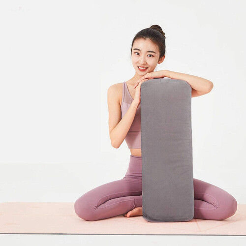 moresk-Yoga Bolster Pillow for Meditation Support-Rectangular Cushion 2