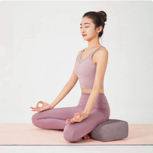 moresk-Yoga Bolster Pillow for Meditation Support-Rectangular Cushion 1