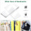 moresk-20Pcs Blank Acrylic Bookmark Set with for DIY Projects 6